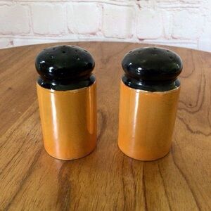 Vintage Noritake Nippon Lusterware Ceramic Salt and Pepper Shaker Pair